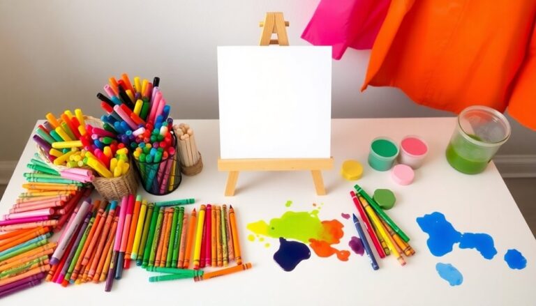 Best Washable Art Supplies For Mess-free Toddler Masterpieces