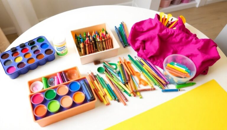 creative mess free toddler kits