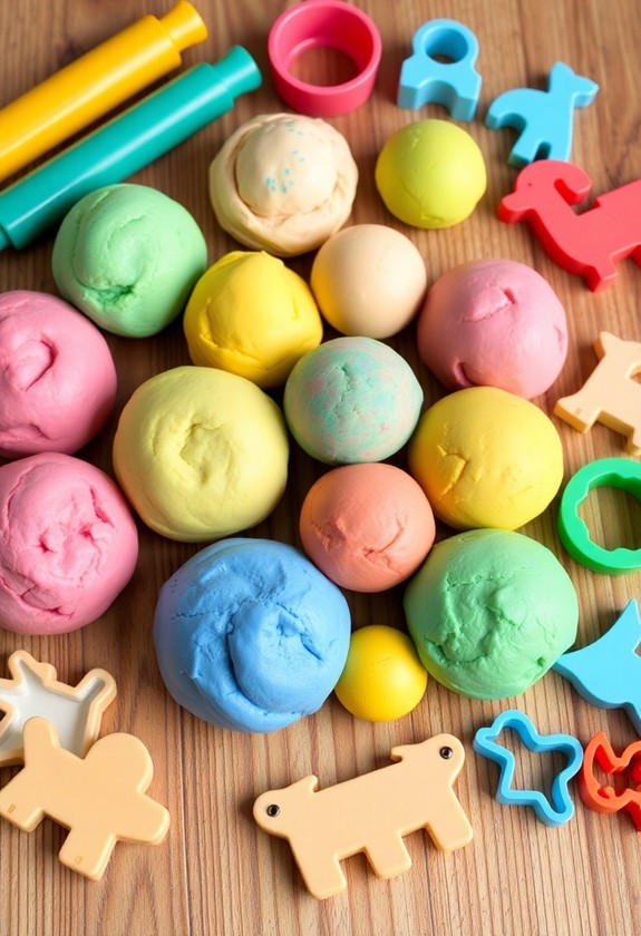 aromatic modeling dough creations