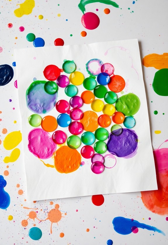 artistic bubble wrap design