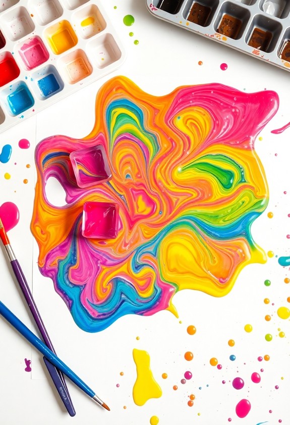 artistic depiction of ice