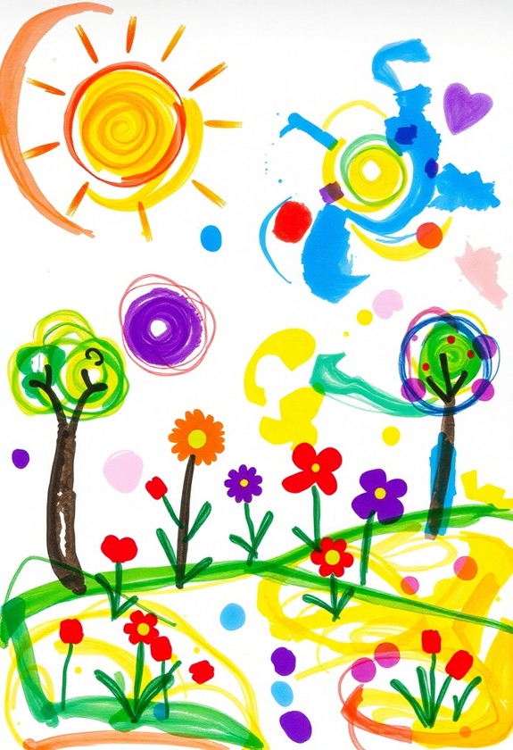 artistic narrative through painting