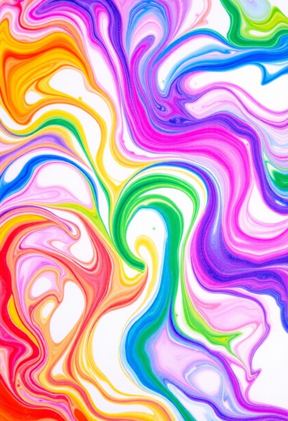 artistic shaving cream crafting