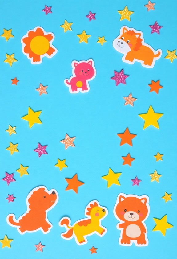 artistic sticker design projects
