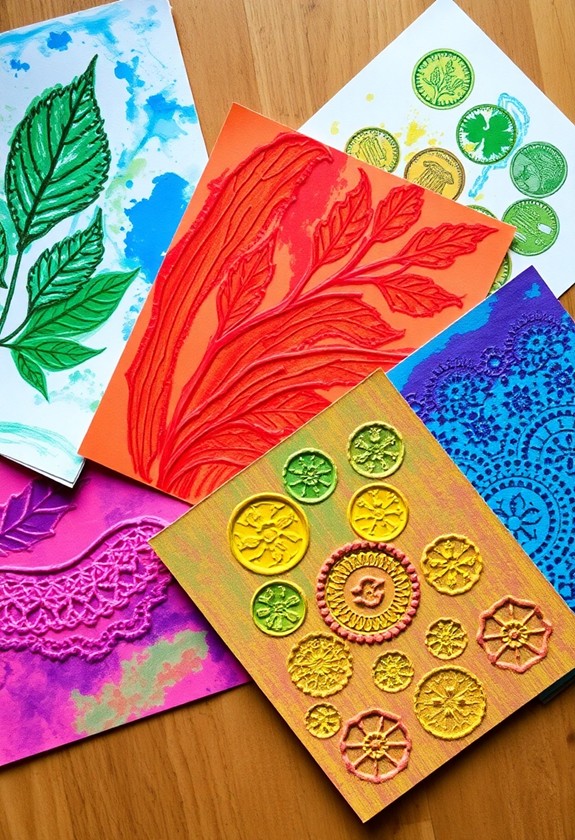 artistic surface impression techniques