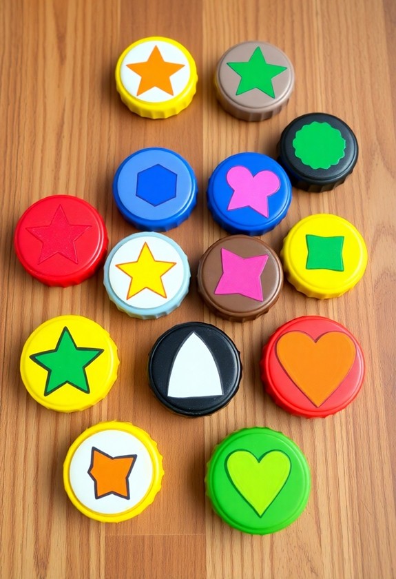 bottle cap memory challenge