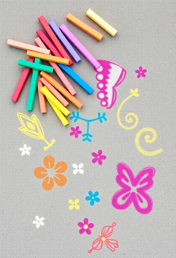 chalk art and creativity