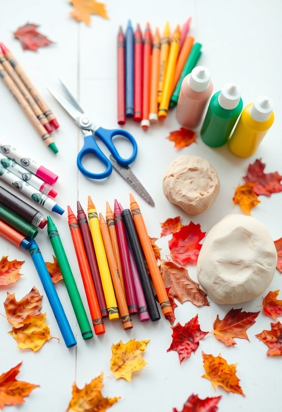 child friendly seasonal art supplies