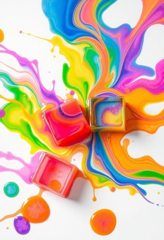 chilly artistry on canvas