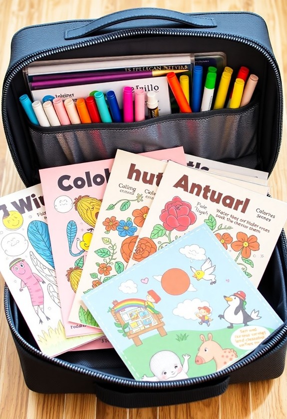 clean convenient art supplies