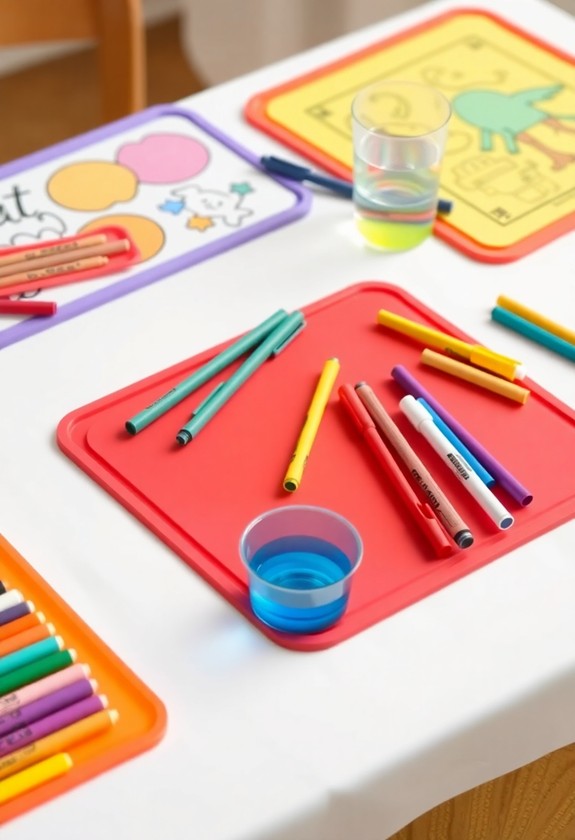 clean crafting for kids
