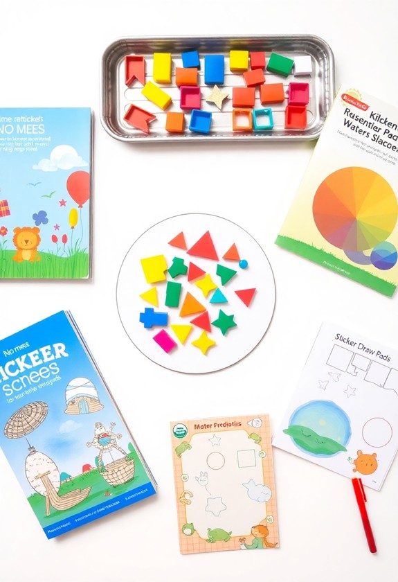 cleanup free toddler art activities