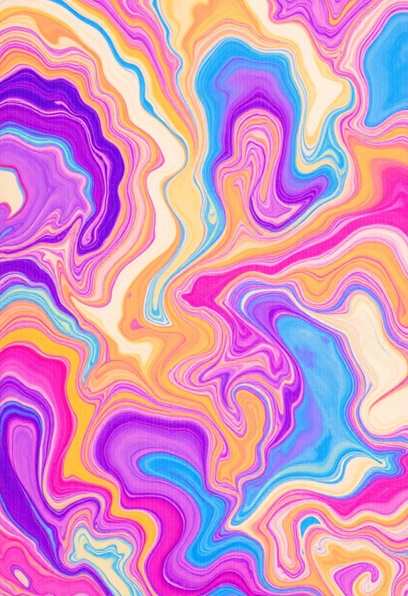 colorful patterned shaving paper
