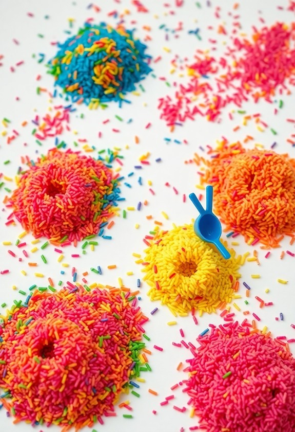 colorful rice art experience