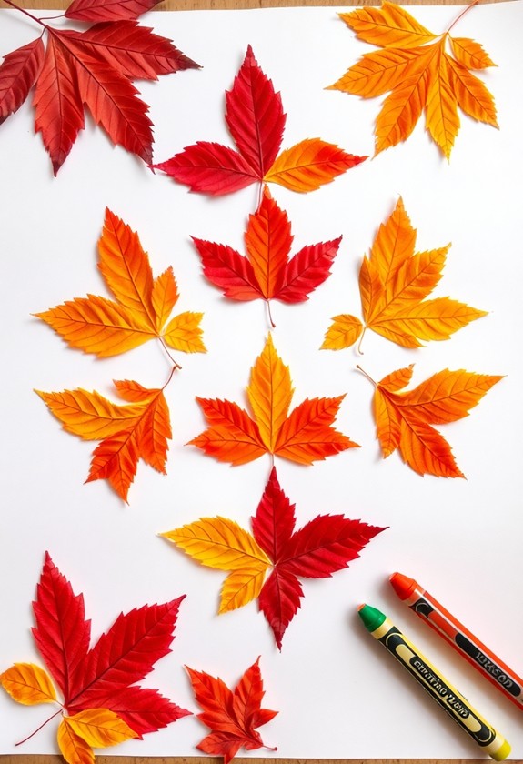 colorful seasonal art project