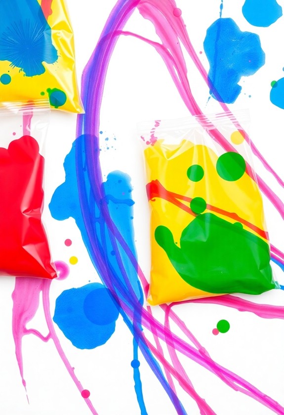 colorful squishy bag fun