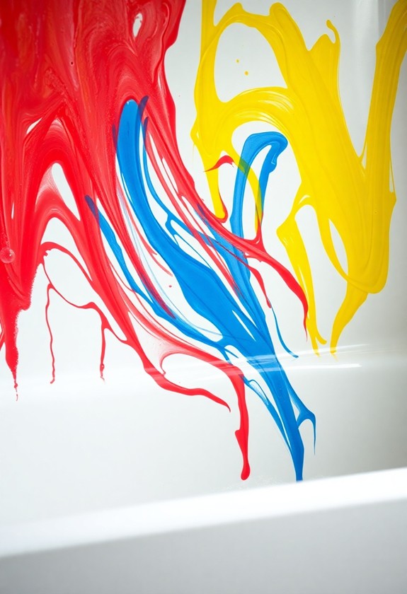 creative bathroom art activity