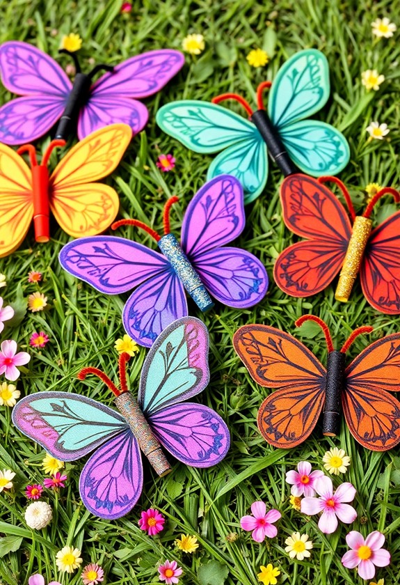 creative cardboard butterfly crafts