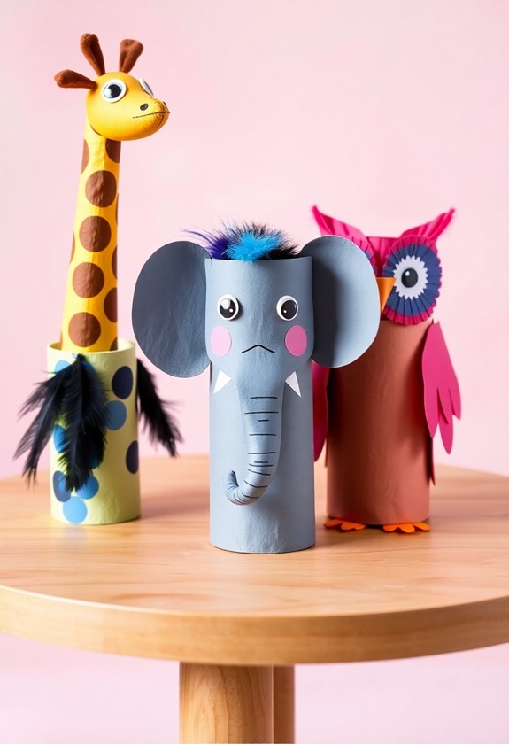 creative cardboard tube crafts
