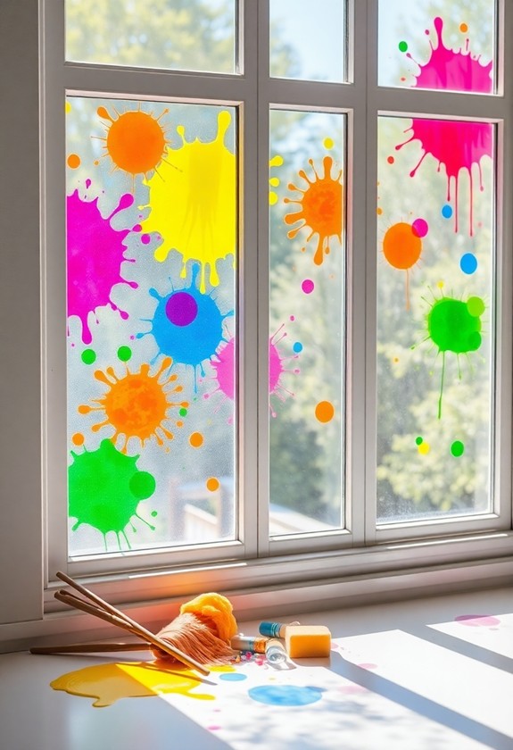 creative display of art