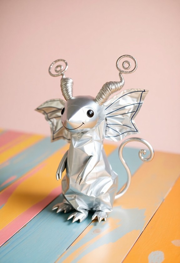 creative foil art exploration