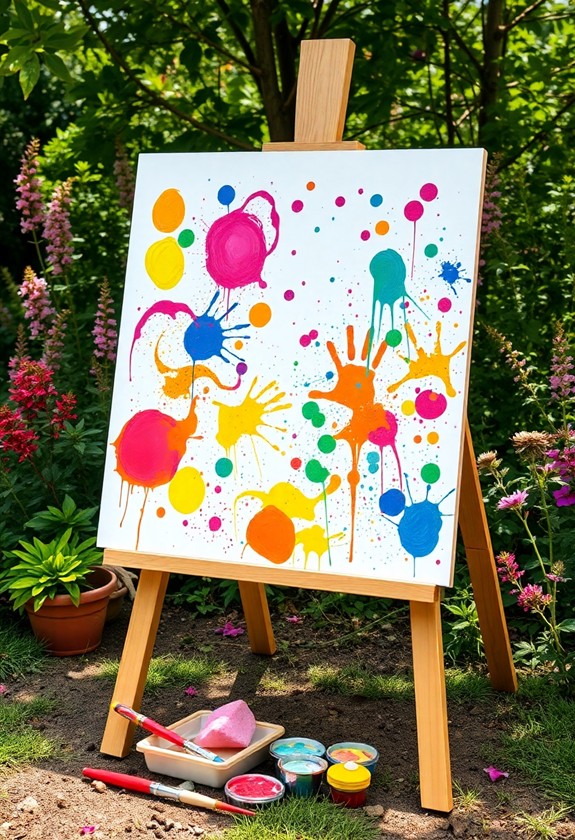 creative nature art activity