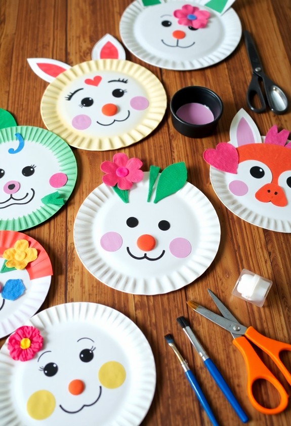 creative paper plate crafts