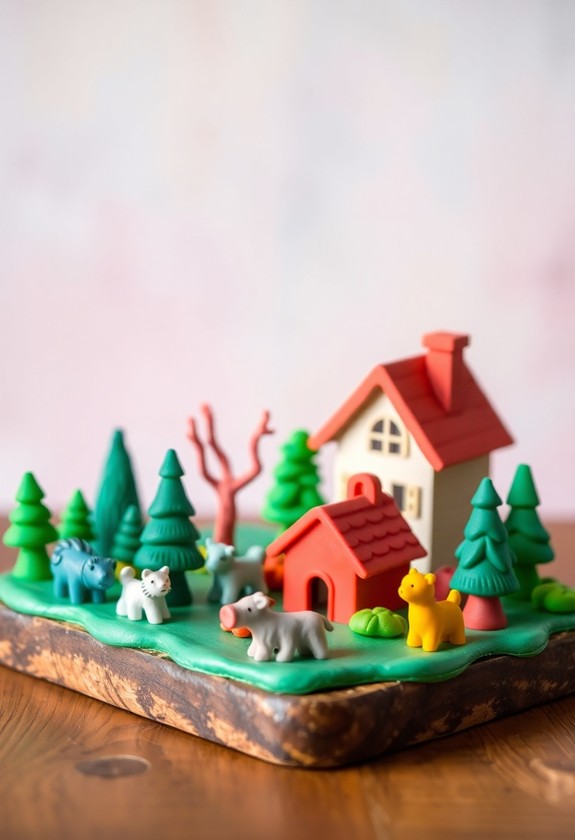 creative playdough artistry