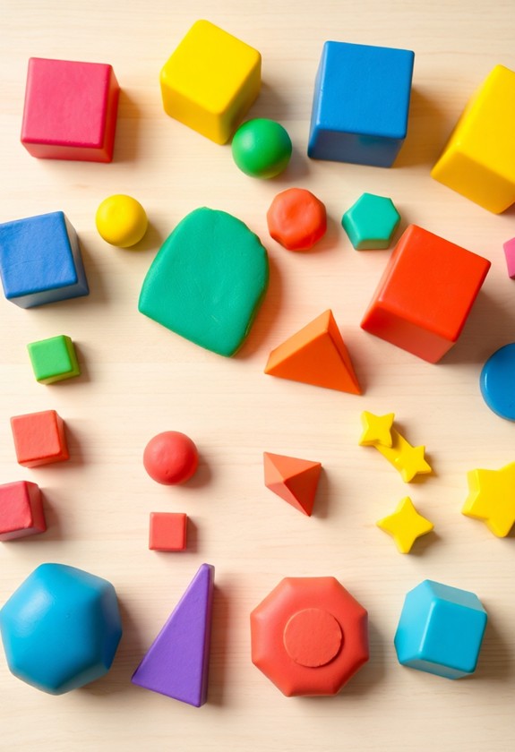 creative playdough sculpting fun