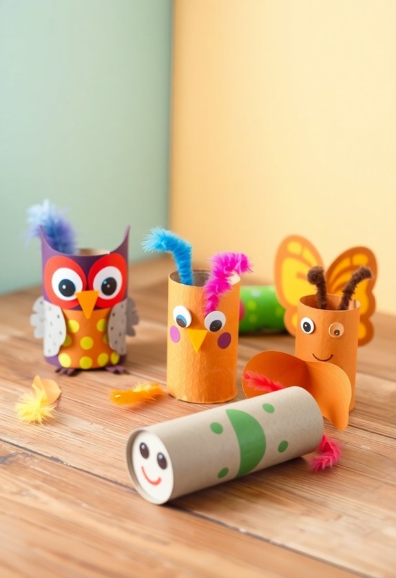 creative toilet paper crafts