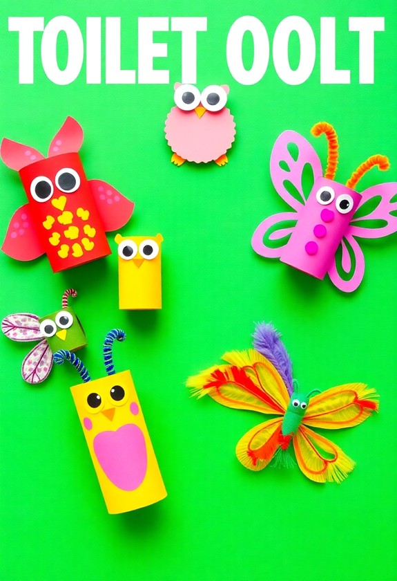 creative toilet paper crafts