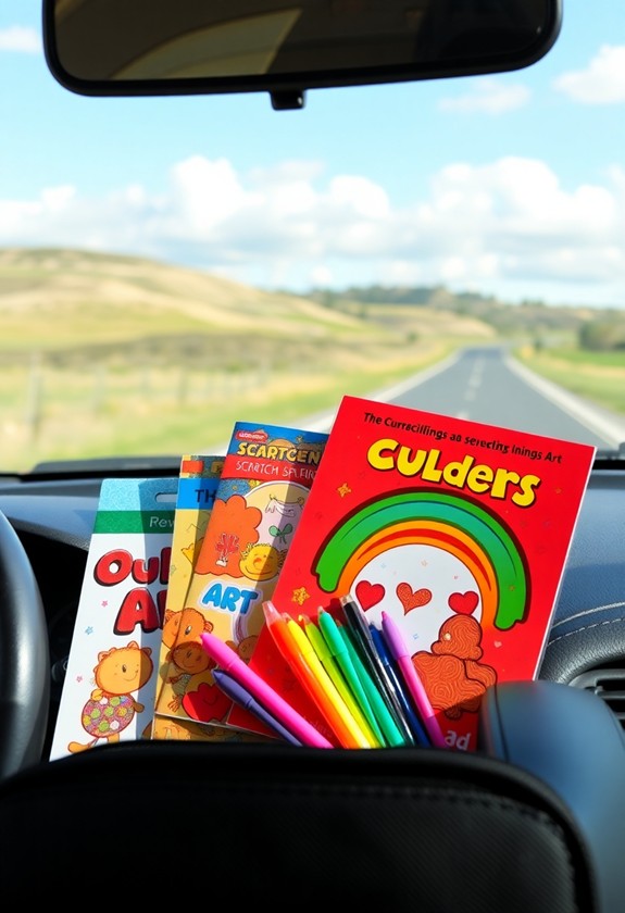 creative travel scratch art