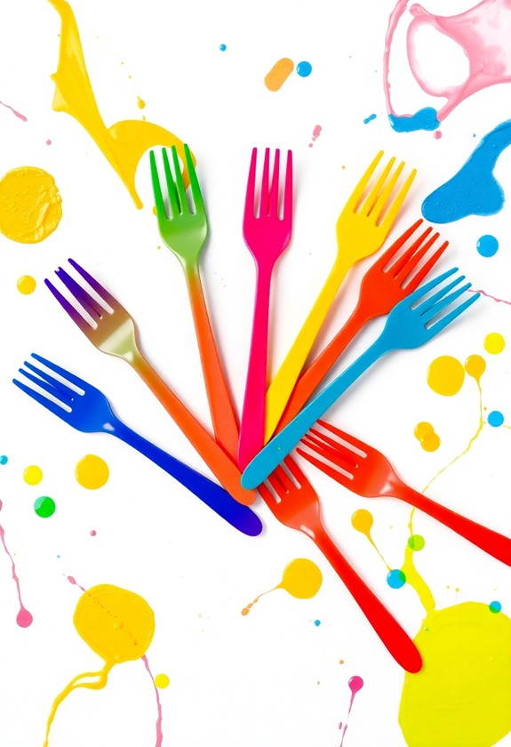 disposable cutlery convenience items