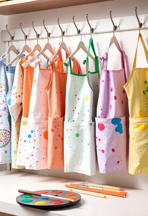 durable washable art attire
