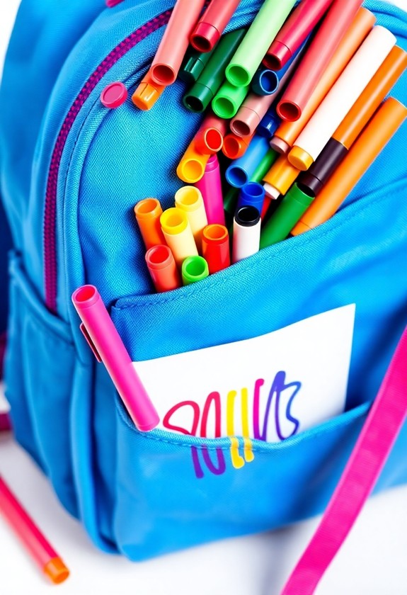 easily cleaned coloring tools
