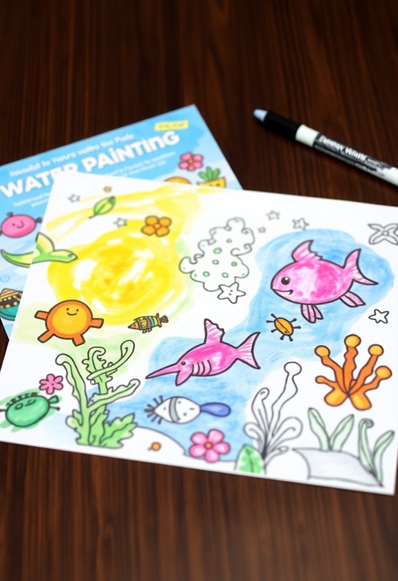 eco friendly coloring book set