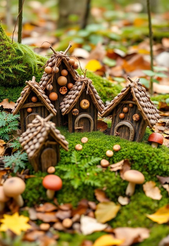 enchanting woodland dwellings created