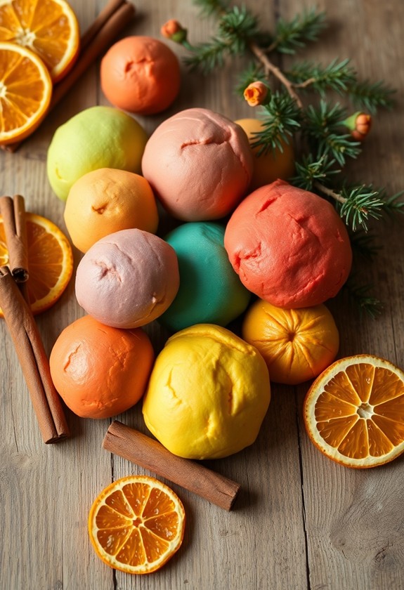 festive aromatic modeling clay