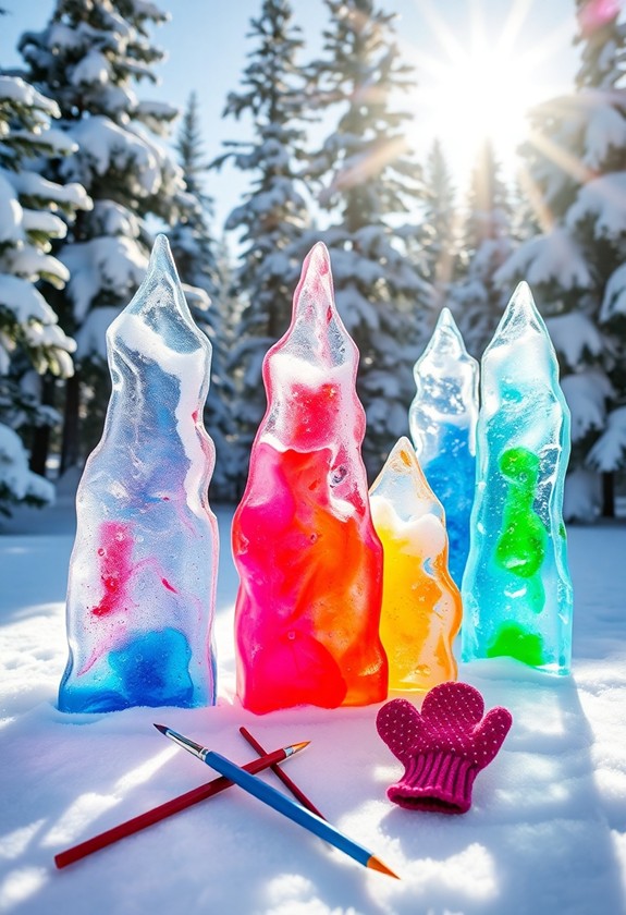 frosty winter art activities