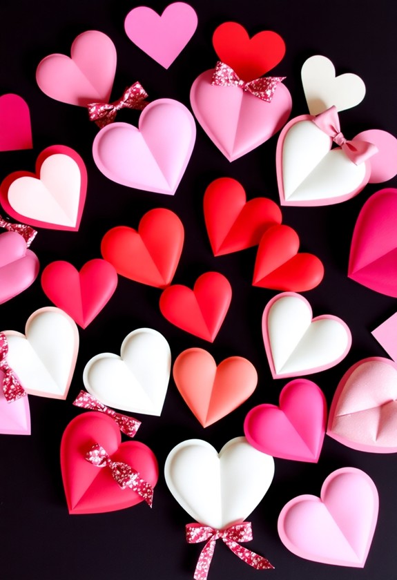 handprint hearts for valentine s