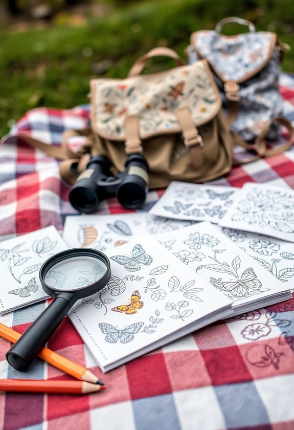 illustrated handheld nature guide