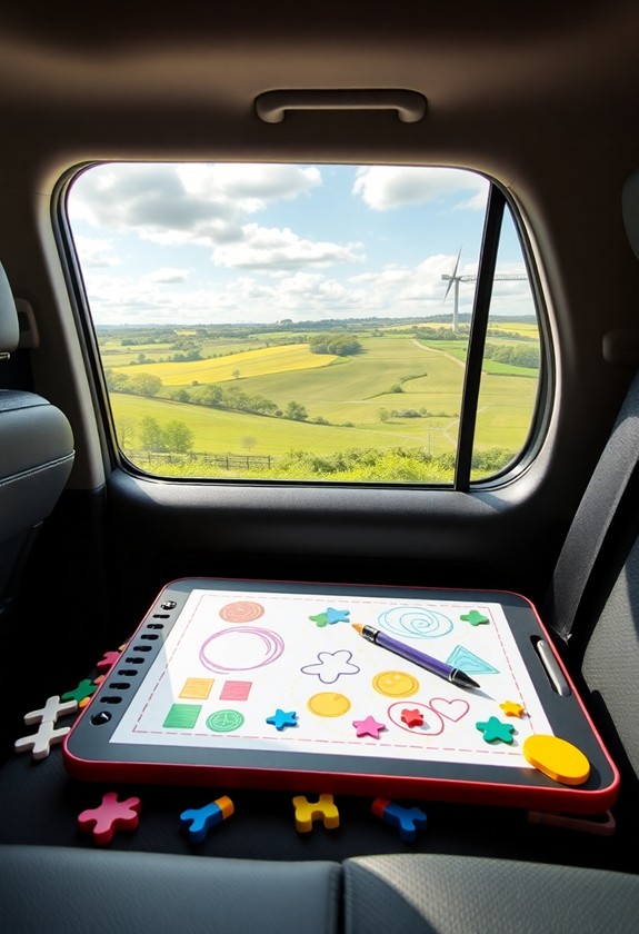 interactive magnetic drawing tool