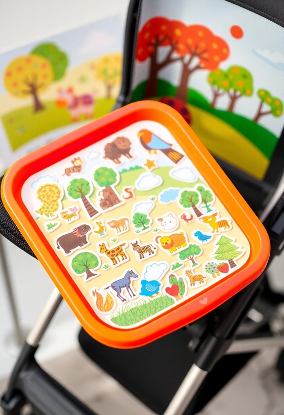 interactive sticker scene builder
