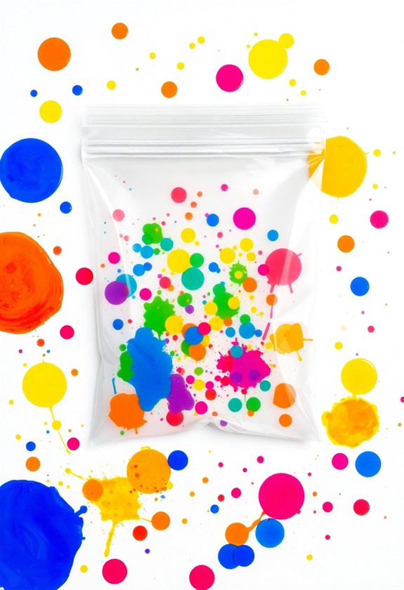 mess free painting for kids