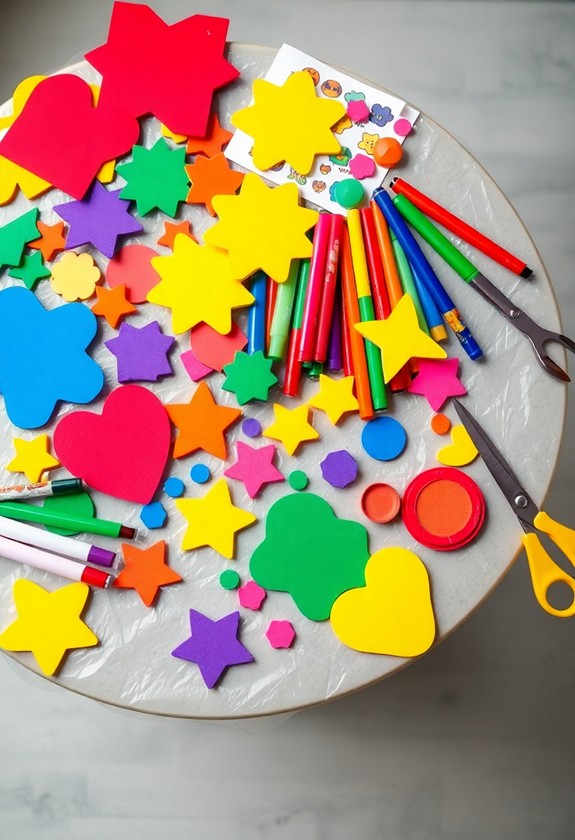 mess free toddler art ideas