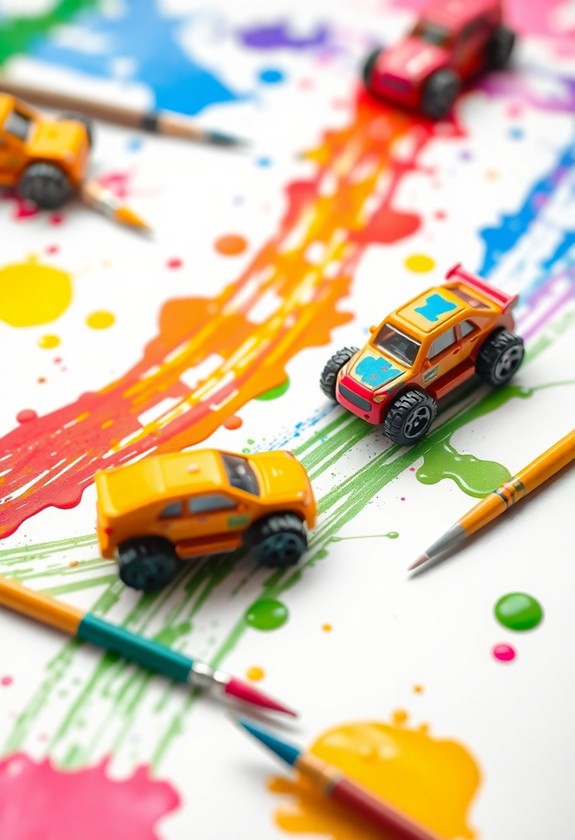 miniature vehicle playthings