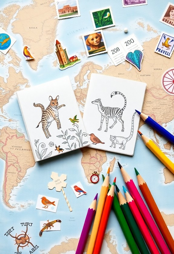 miniature wildlife exploration journey