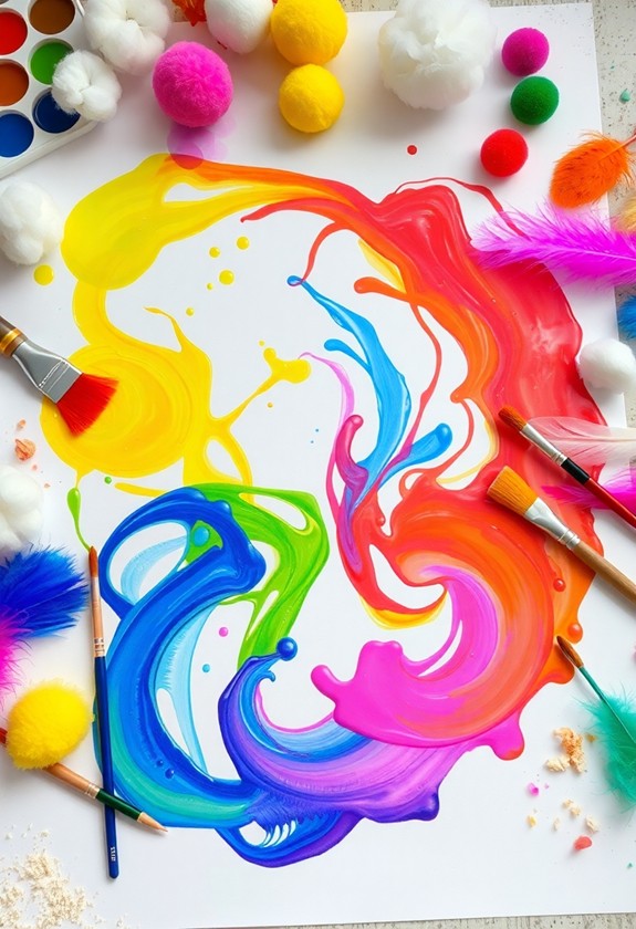 multi sensory toddler art activities
