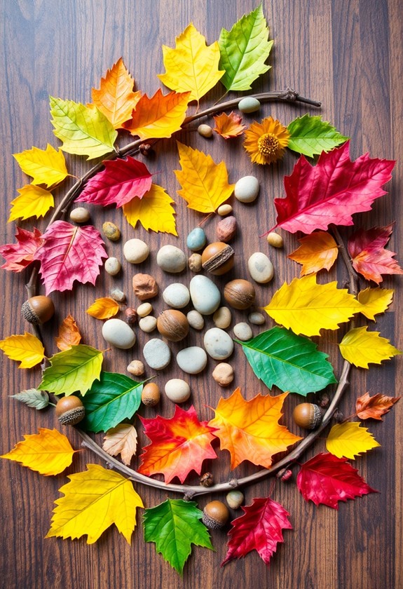 nature inspired artistic display
