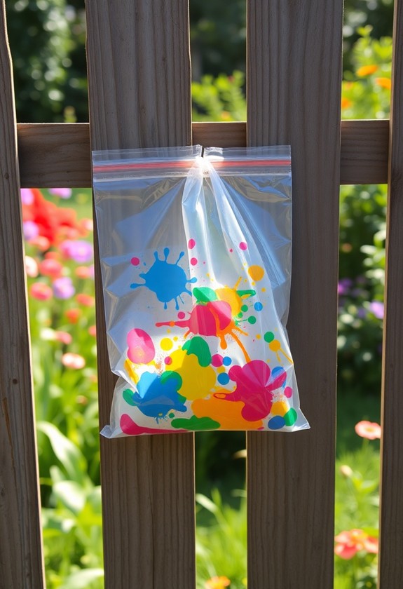 no mess art activity bags